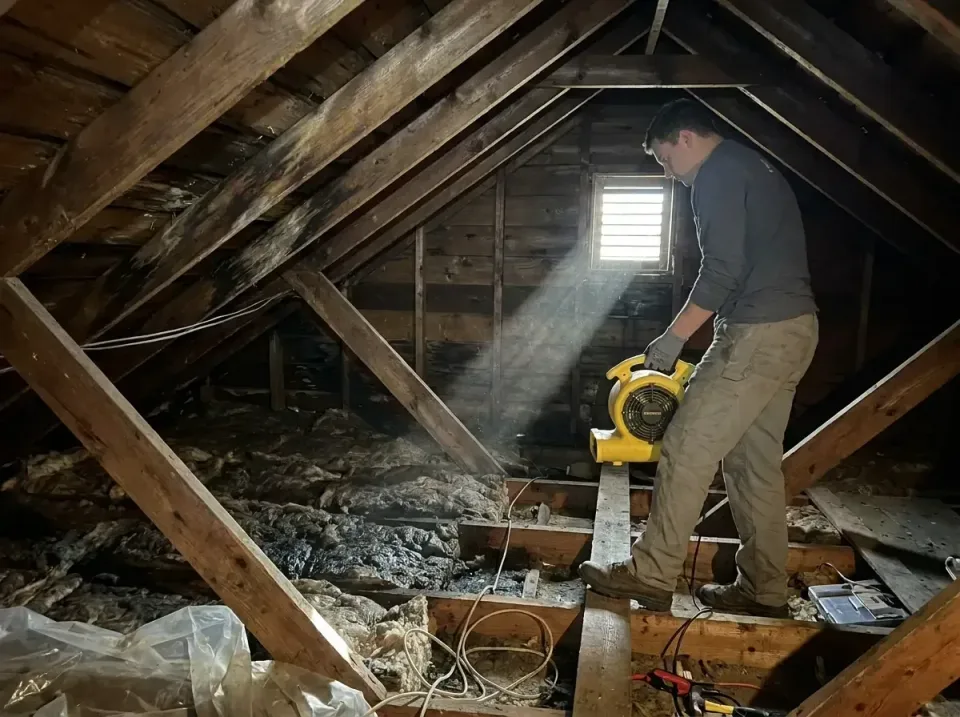 attic-water-damage-drying-proc-007 — frequently asked questions, Emergency Water Extraction & 24/7 Flood Response in Baraboo…
